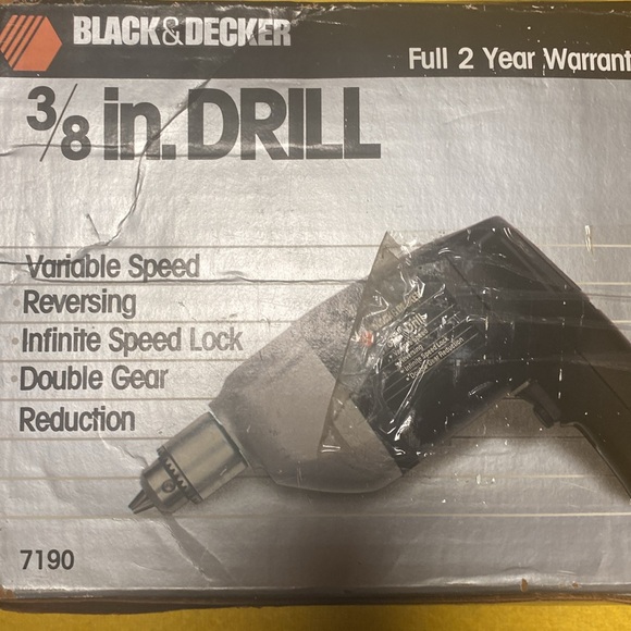Black & Decker 3/8" Drill - Picture 2 of 2